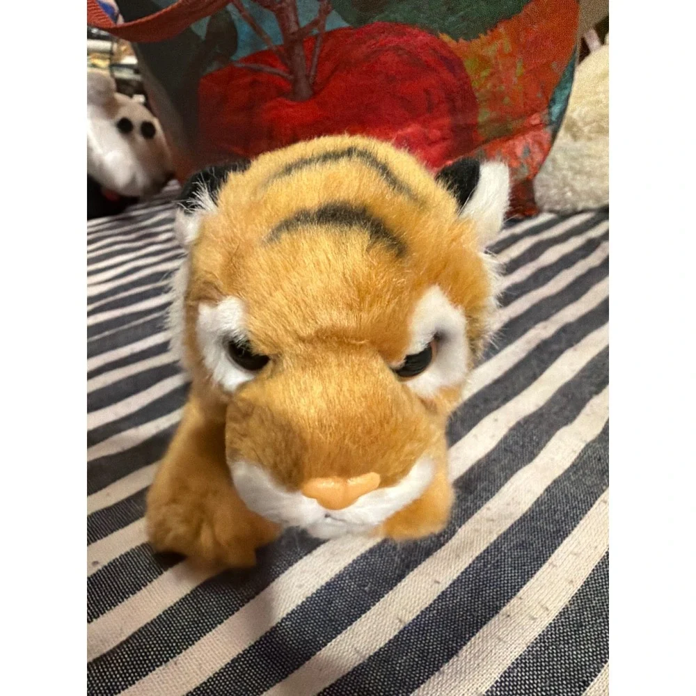 Aurora Miyoni Bengal Tiger Cub Plush Stuffed Animal Realistic Orange Black 2019